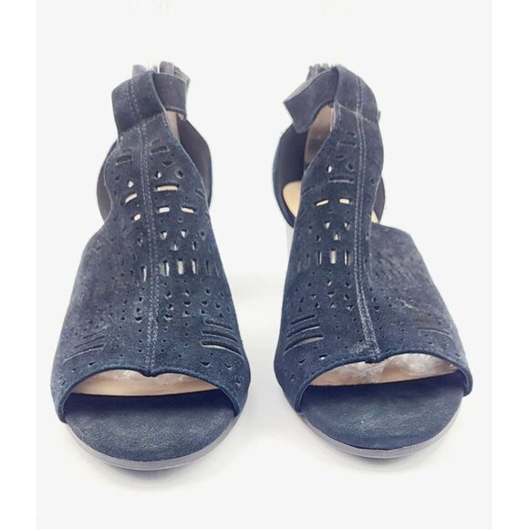 Bella‎ Vita Black Sandal - Size 12EEE - Picture 2 of 8